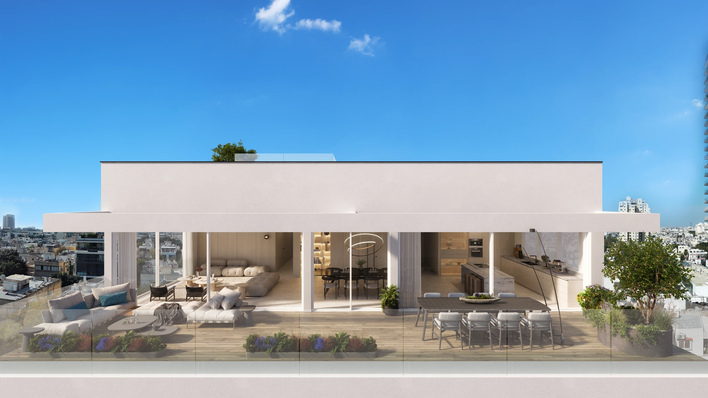 The Blue Penthouse